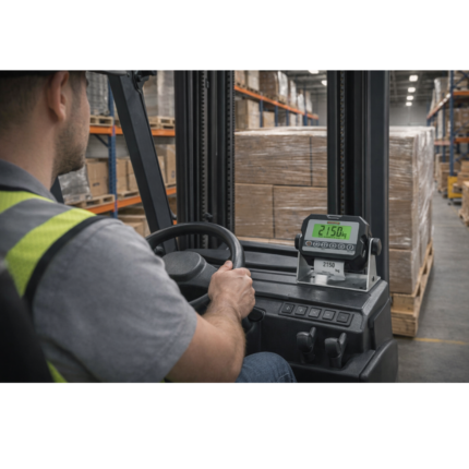 Forklift Scale with Built in Printer
