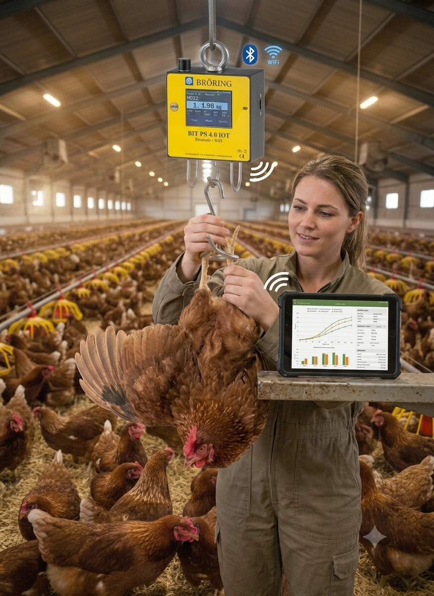 Broring BIT PS 4.0 Advanced IoT Poultry Scale - Image 4